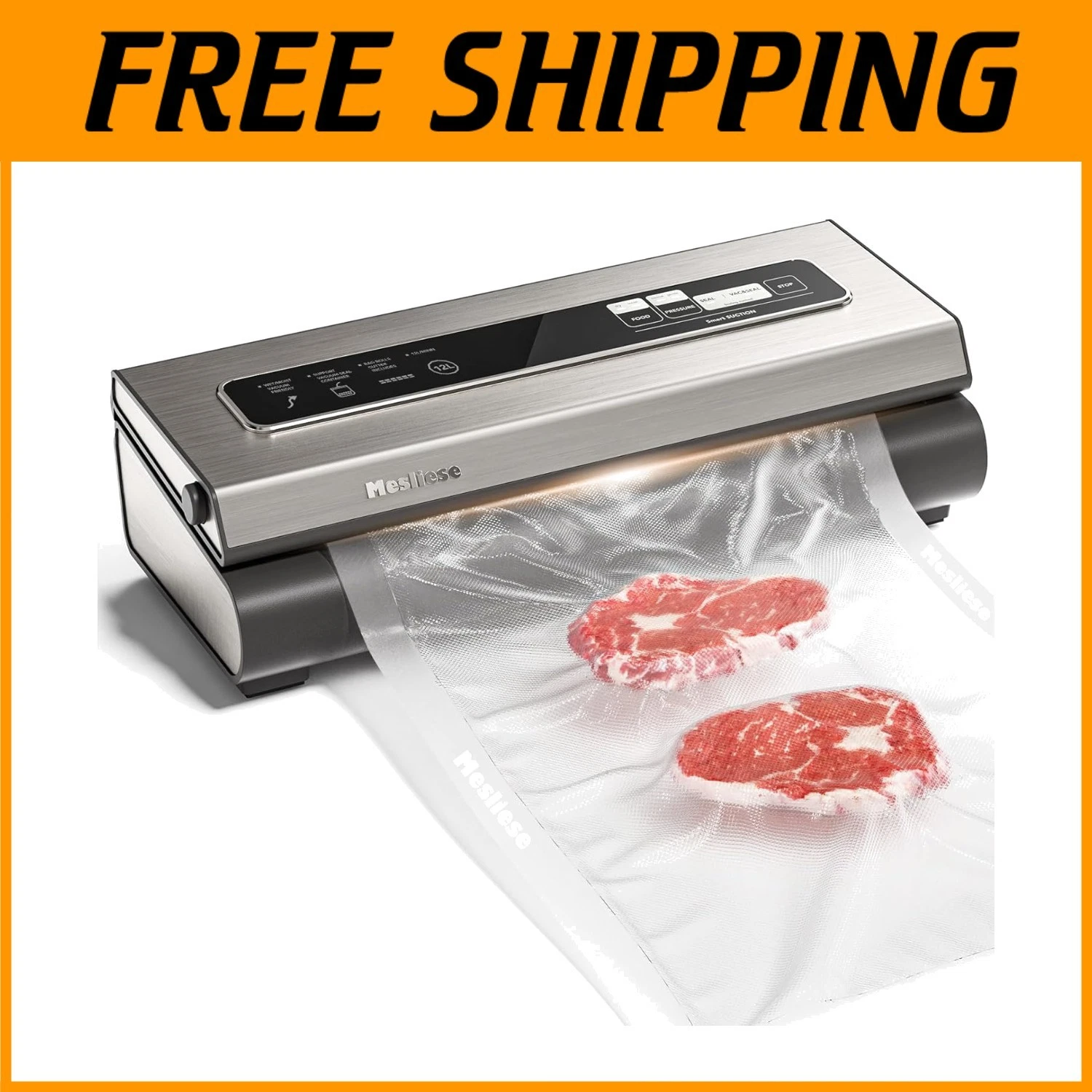 90Kpa Vacuum Sealer Machine 6-in-1 Food Preservation System