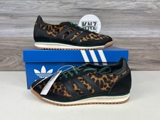  Adidas SL 72 OG 'Leopard Print' Cheetah Green Black JI0187 Women's