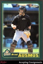 2001 Topps Chrome Traded Retrofractor #T3 Brad Ausmus ASTROS