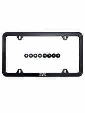 Oem Audi Black Laser Slimline License Plate Frame Zaw071801c Oem Audi Black Laser Slimline License Plate Frame Zaw071801c