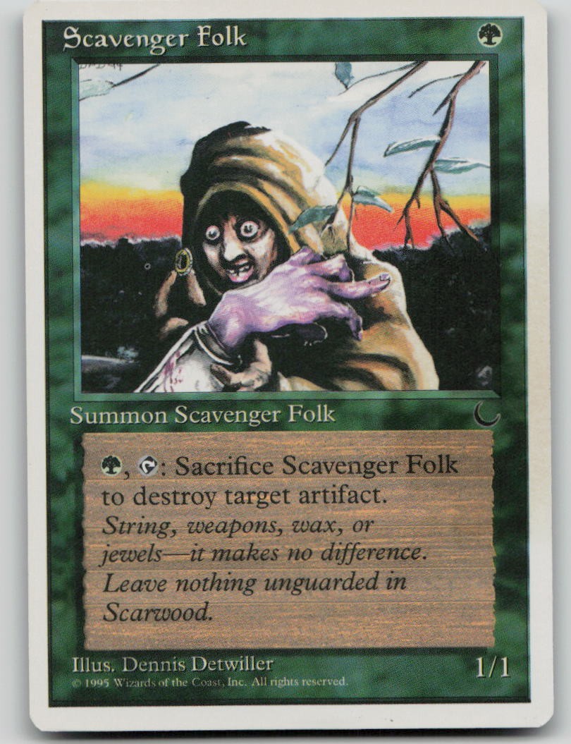 Scavenger Folk [Anthologies - 62] Moderately Played Common Magic