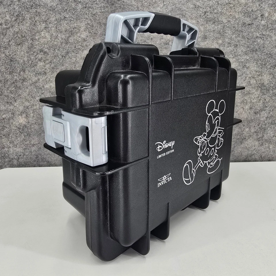 Disney Limited Edition Invicta Watch Case Black Mickey Mouse Protective Box ONLY - Image 2 of 4