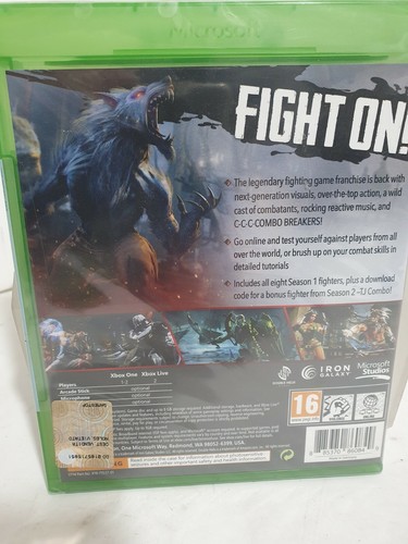 Killer instinct combo breaker pack XBOX One Xboxone PAL gioco console ITA gioco - Bild 2 von 2