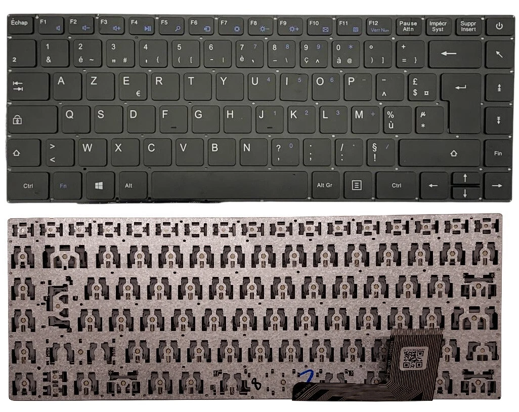 Clavier Portable AZERTY Medion Novatec K000918J1 – Gris (Occasion)