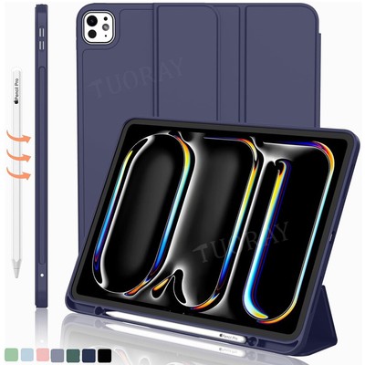 Schutzhülle für iPad 7/8/9/10th Air 5/6 Pro 11 Smart Case Tasche mit Stifthalter