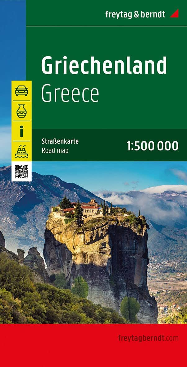 9783707921779 Grecia 1:500.000. Nuova ediz.: AK 0825