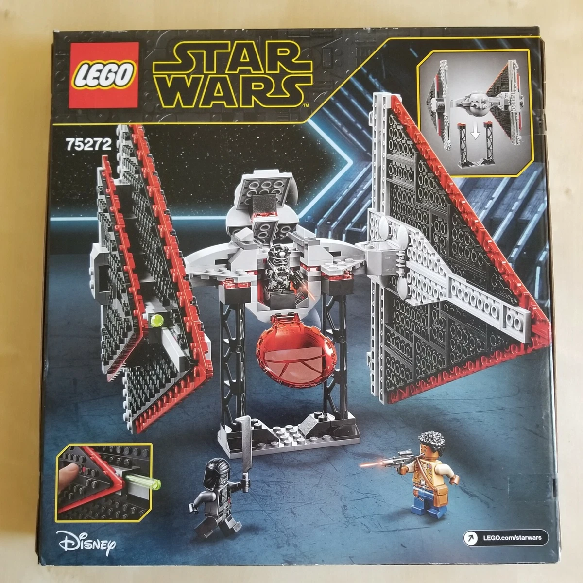 Lego Star Wars Sith TIE Fighter 75272 New Sealed Retired