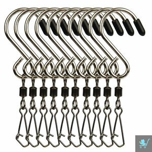 10PCS-SWIVEL-S-HOOKS-CLIPS-HANGING-WIND-SPINNERS-FOR-CHIMES-CRYSTAL-TWISTERS