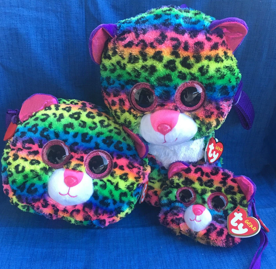 W-F-L TY Gear Glubschi Boos Rucksack Schultertasche Geldbörse Portemonaie - Bild 4 von 4