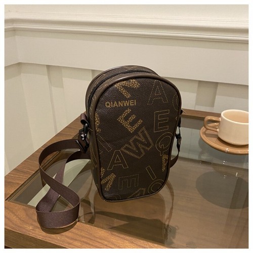 Damen Umhängetasche große Kapazität Schultertasche Buchstaben bedruckt eckig Tasche - Bild 5 von 5
