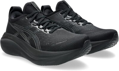 asics GEL-NIMBUS 27　MEN　26.5㎝　ブラック Asics Gel-Nimbus 27 Wide Men's Road Running Shoe
