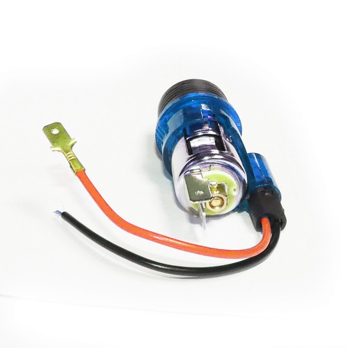Kit Accendisigari illuminato Blu per FIAT PANDA GRANDE PUNTO 500 Accendino - Imagen 3 de 6