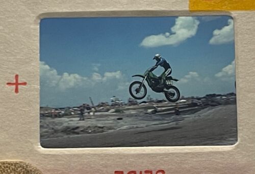 Motocicleta Dirt Bike Track Race 35mm 15 Color Slides Transparencia Kodak Años 70 FL - Imagen 12 de 22