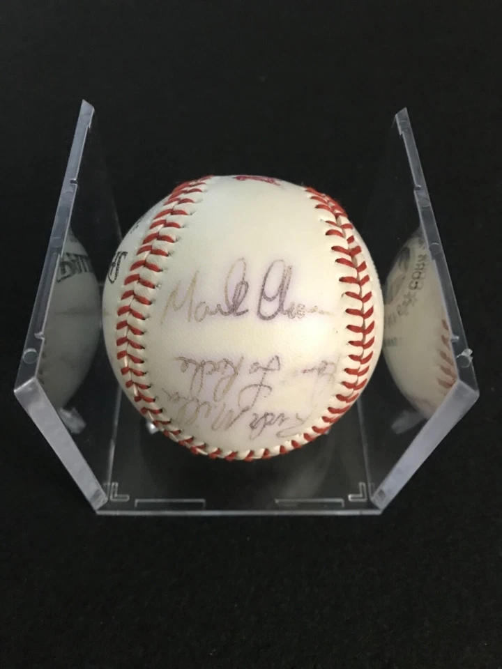 THE CALIFORNIA ANGELS - AUTOGRAPHED (8) SIGNED BASEBALL CIRCA 1980 - Image 4 of 4