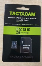 BRAND NEW TACTACAM 4.0/5.0 TACTACAM ULTRA MICROSD 32GB CARD