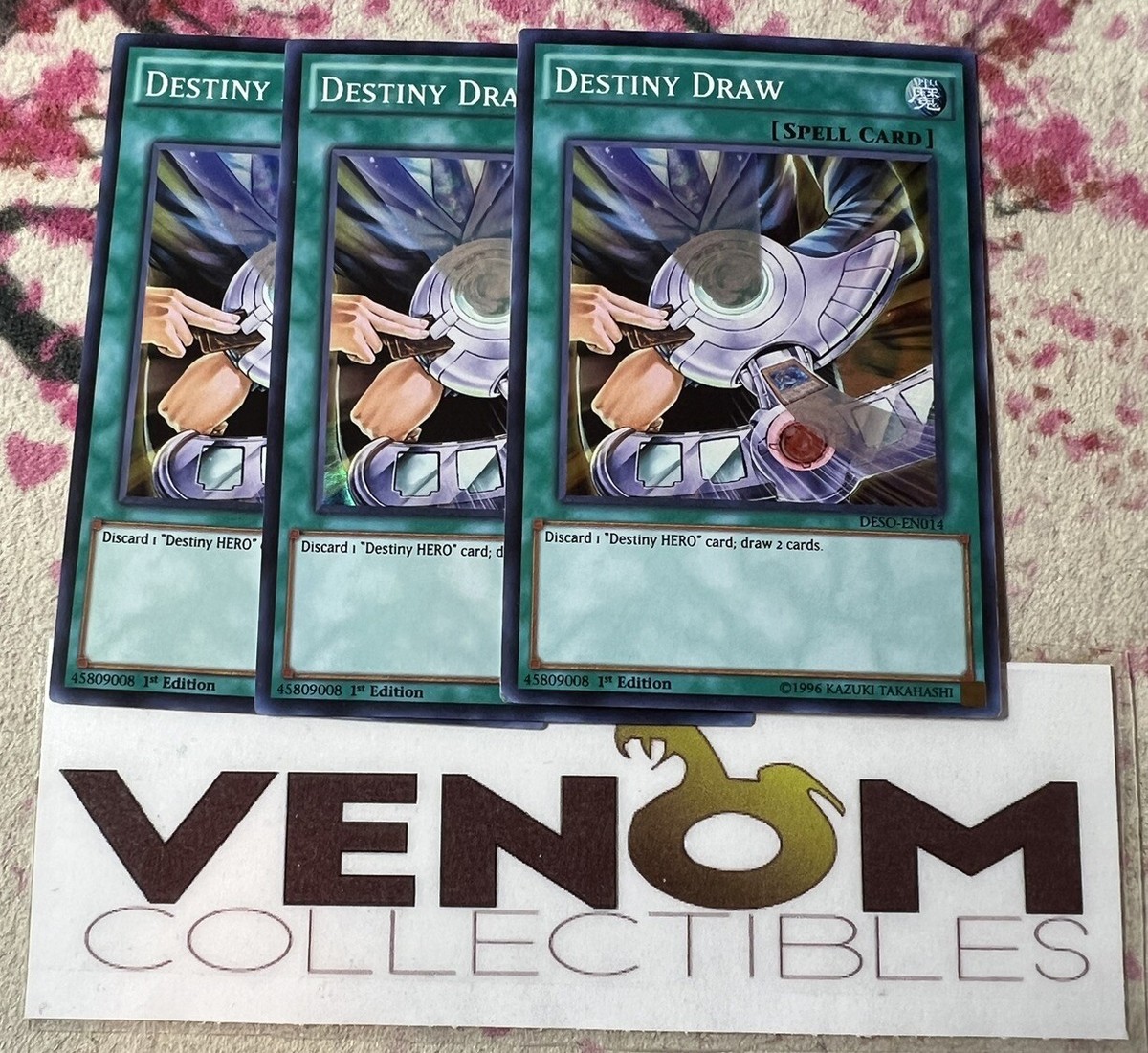 draw one card yugioh of Fate - EGS1-EN033 - Common may be 1st or Unlimited Edition YU-GI-OH! - Destiny Draw (LCGX-EN145)