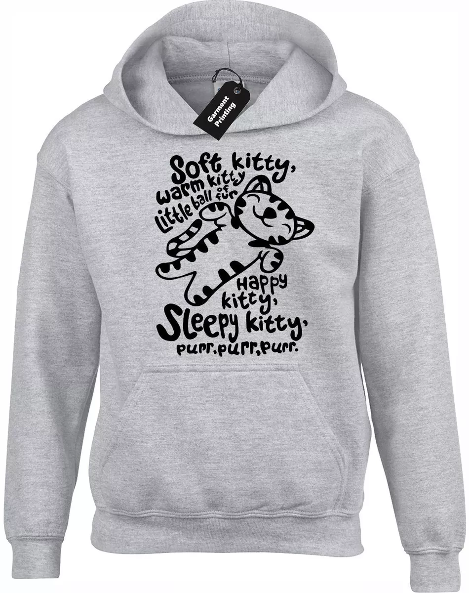 Soft kitty best sale hoodie