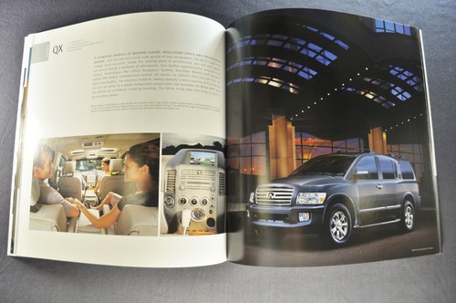 2005 Infiniti Brochure Q45 Sedan G35 Coupe FX35 FX45 QX56 Excellent Original 05 - Picture 9 of 12