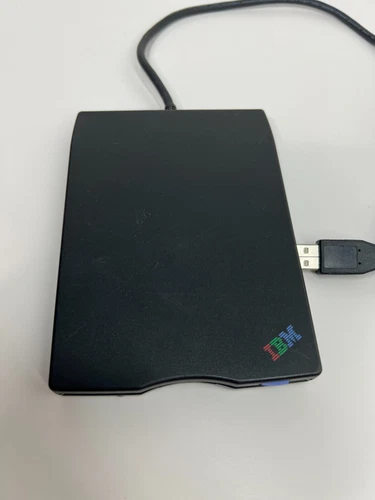 IBM USB Portable Diskette Drive N533 19308801-19 vintage floppy drive