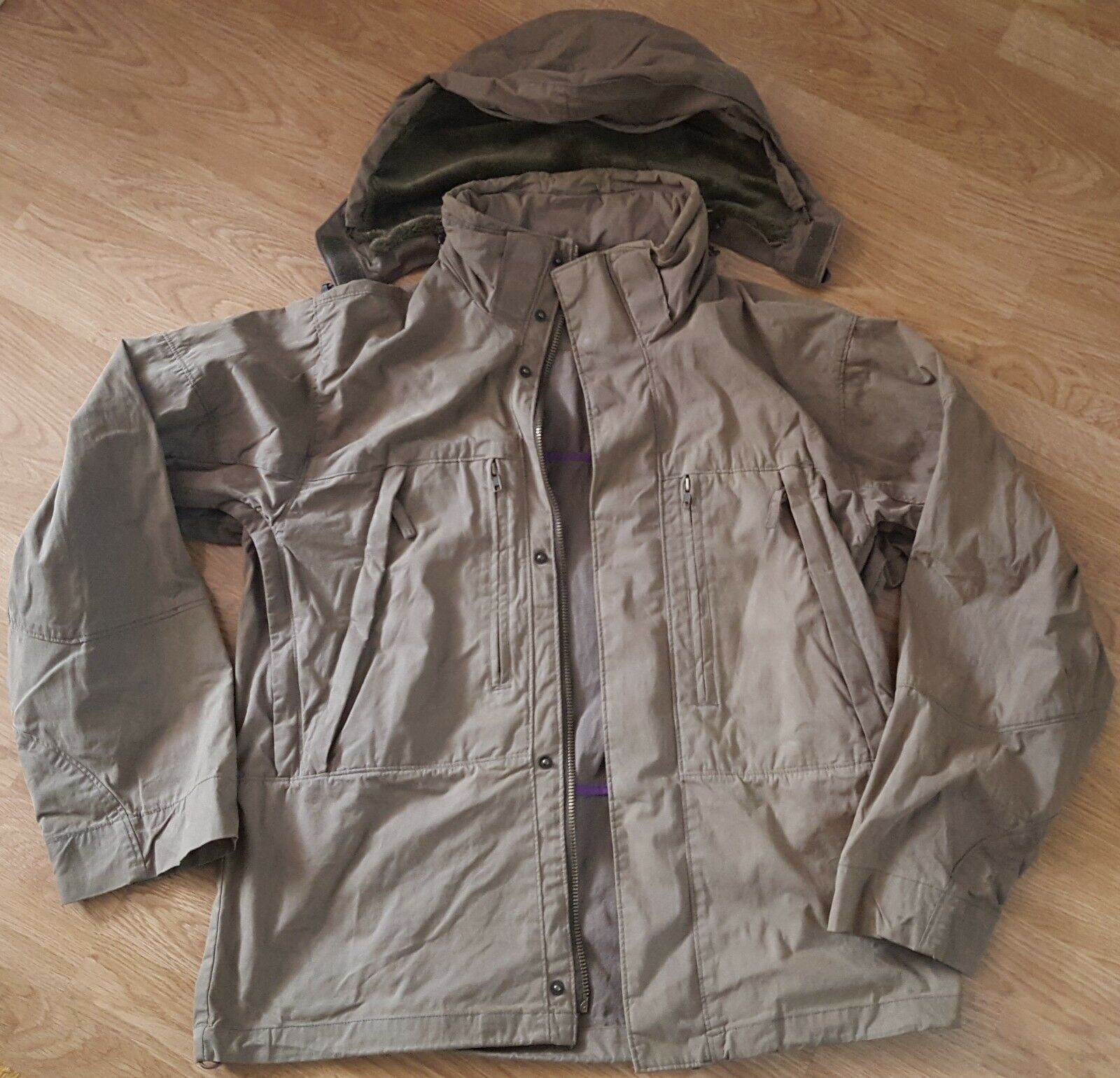 Ted Baker Canopy Double Jacket Coat Detachable Ho… - image 8