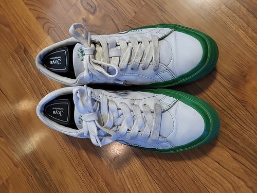 CONVERSE GOLF LE FLEUR GOLF SHOES MENS 9.5 164025C White Green Laceup - Picture 8 of 14