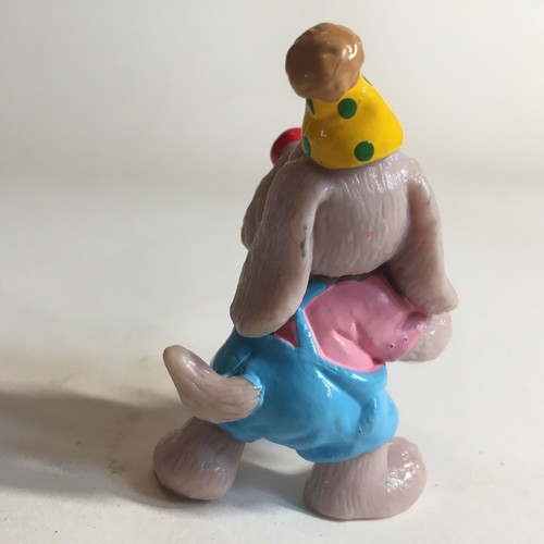 Wrinkles Dog 1985 Ganz Bros. Toy PVC Figure 2" Birthday Cake Party Hong Kong - Picture 3 of 20