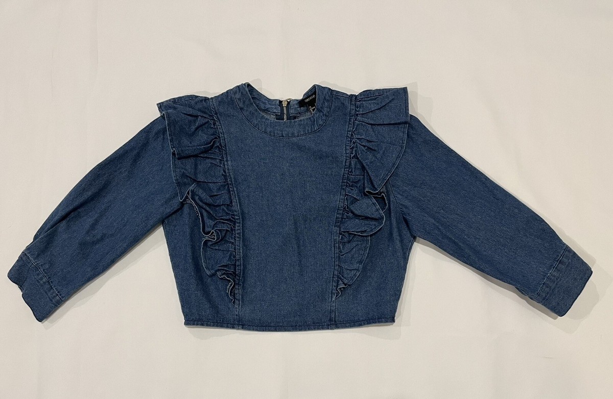 denim tops forever 21