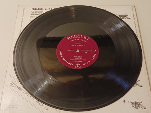 Tchaikovsky 1812 LP Vinyl Festival Overture Op 49 Capriccio Italien MG~50054 - Picture 11 of 15