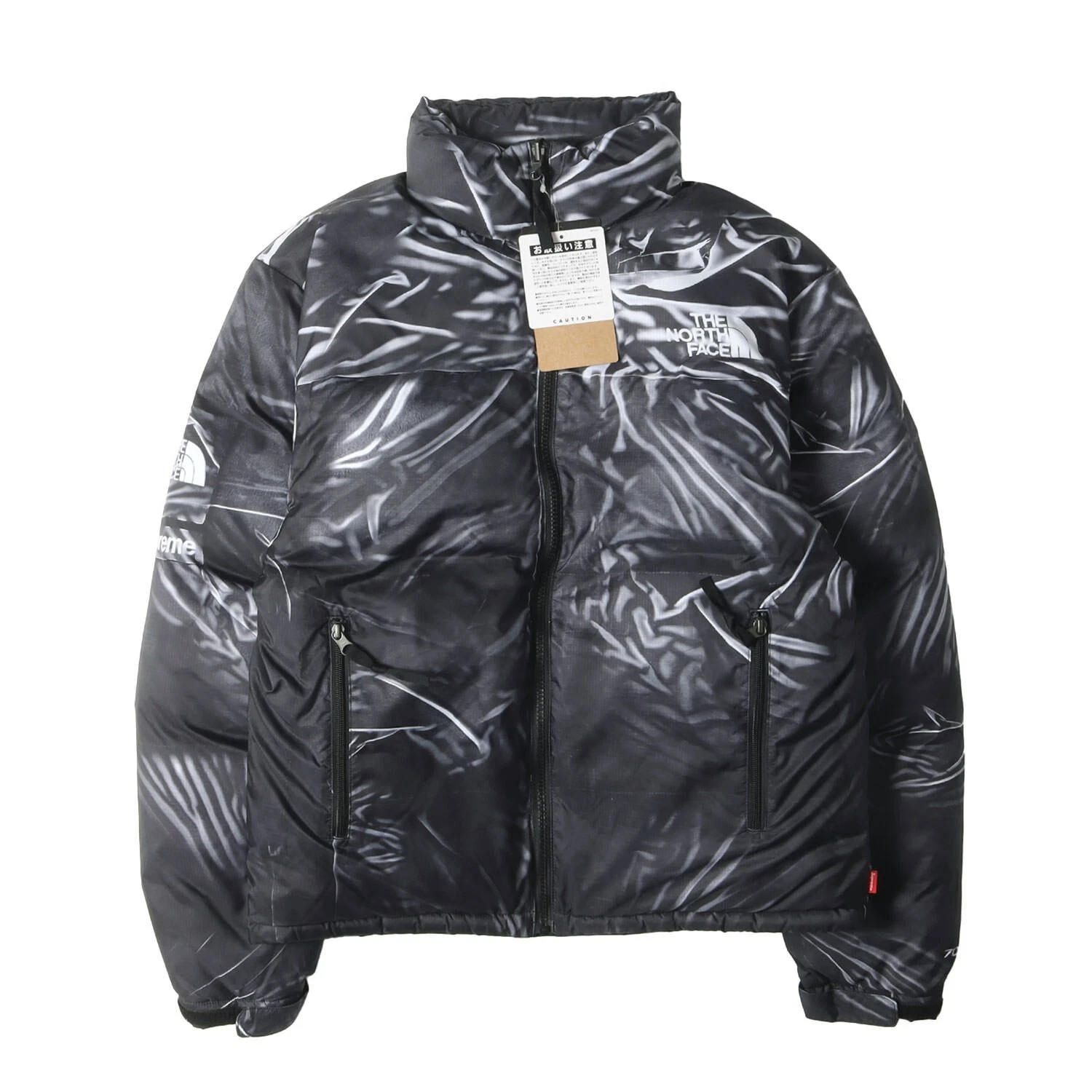 Doudoune Nupsi Supreme 23SS THE NORTH FACE Trick Print ND02300I noire taille S
