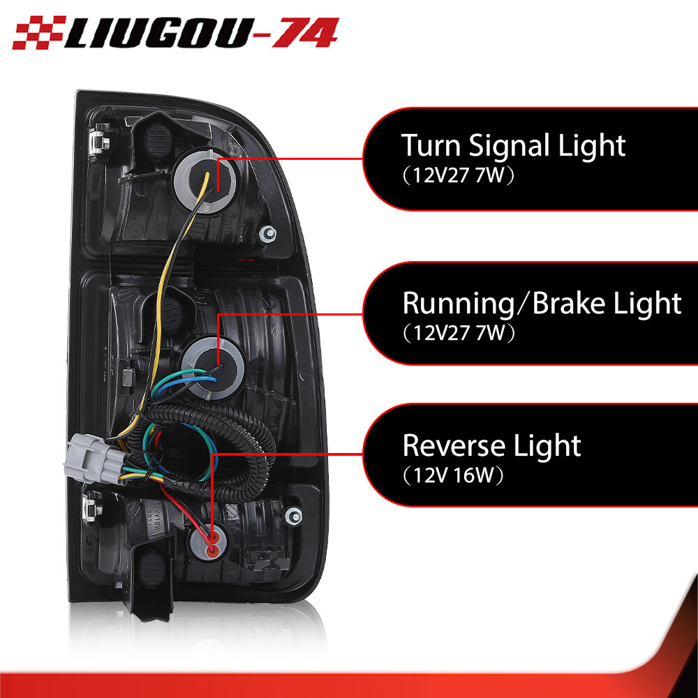 Tail Lights Lamps Left+right Fit For 2000 2001 2002 2003 2004 Toyota Tundra 