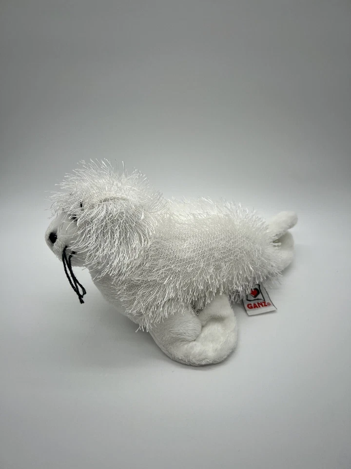 Ganz Webkinz Seal HM023 White Seal Plush Stuff Animal Toy No Code - Image 3 of 4