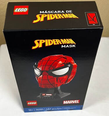 LEGO 76285 Marvel Spider-Man Mask Collectible Set NEW IN HAND