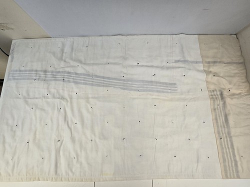Patchwork Quilt Throw Blanket Handmade Machine Stitched DOUBLE Sided 33 x 58 - Picture 2 of 7