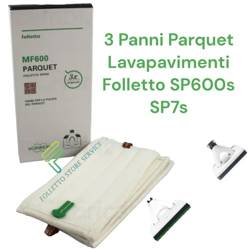 VORWERK FOLLETTO VK220S NUOVO EXPO PULILAVA SP600S COMBO PARQUET LAVAPAVIMENTI - Imagen 8 de 8