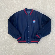 Golden Bear Varsity Jacket Pepsi Cola Mens Medium VTG