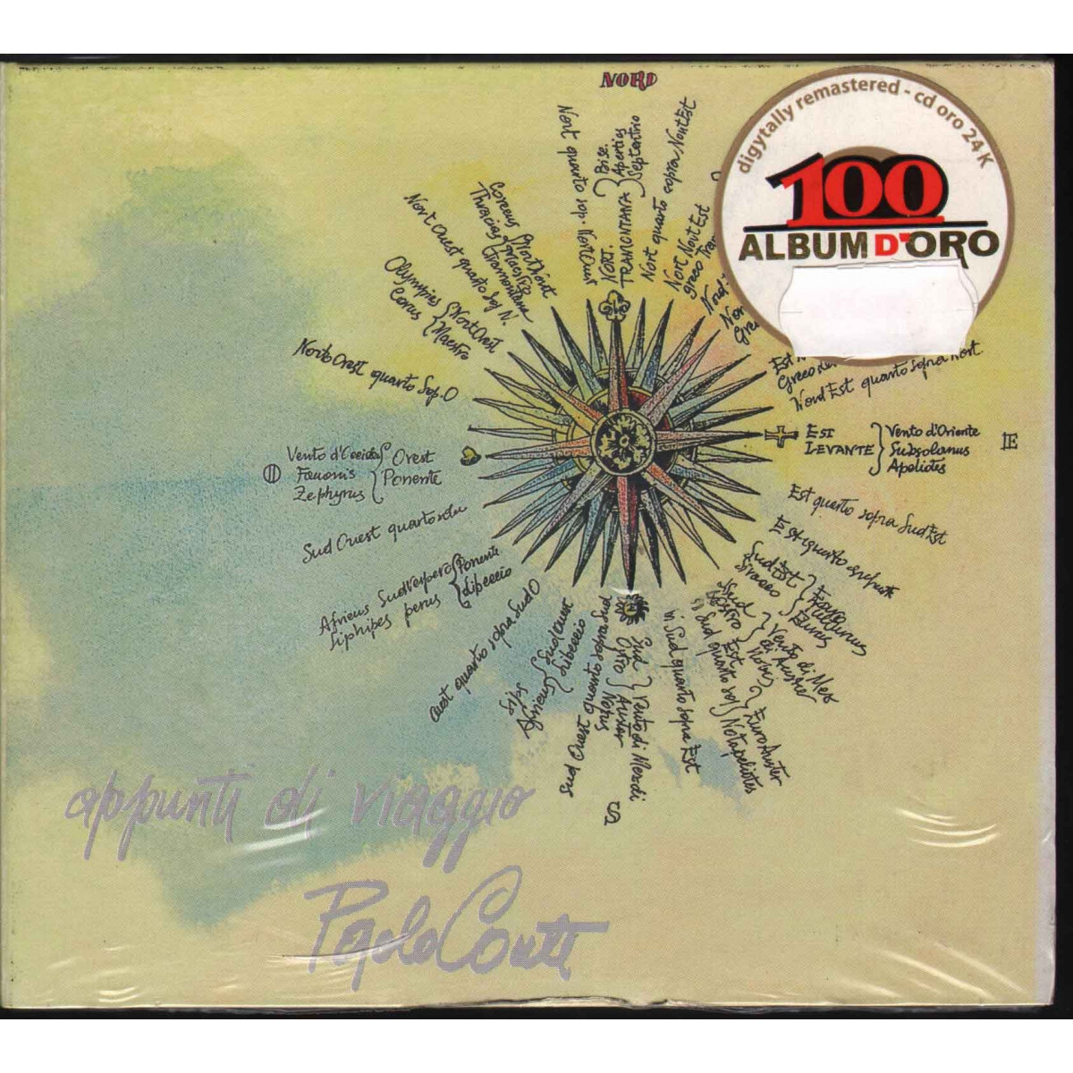 Paolo Conte CD Notes Di Viaggio / RCA 100 ALBUM D'ORO Sealed