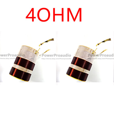 2pcs 4Ohm voice coil for JBL 265F-1 speaker, JBL EON 515,515XT, PRX 525,53 
