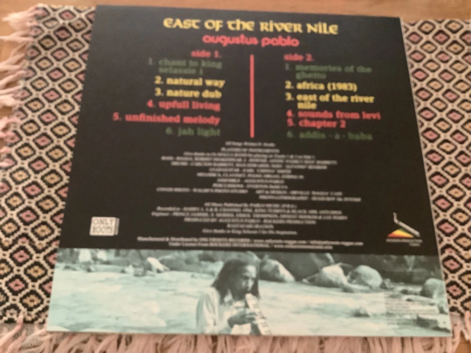 Augustus Pablo , East Of The River Nile  , Message Label - Image 2 of 4