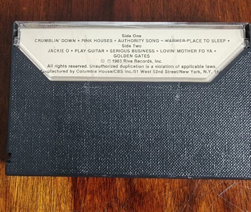 VTG George Harrison ELO John Cougar Mellencamp 3 Cassette Tapes With Cases - Picture 22 of 23