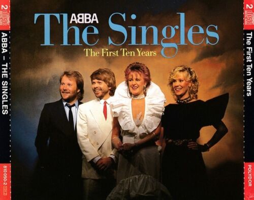GERMANY BOX SET 2xCD ALBUM ABBA THE SINGLES (THE FIRST TEN YEARS) COLLECTOR 1984 - Photo 1/4