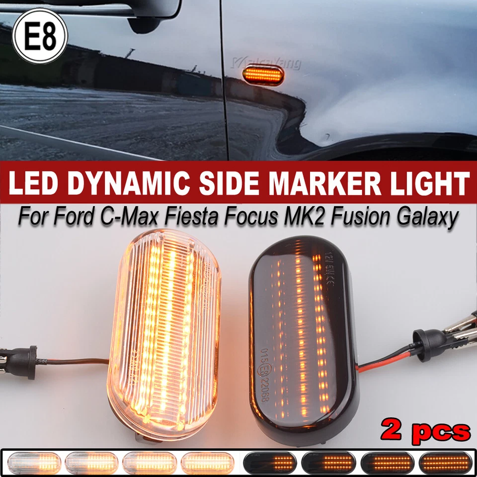 Luz intermitente LED dinámica para Seat Cordoba Ibiza León Toledo Octavia Foto 2 de 4