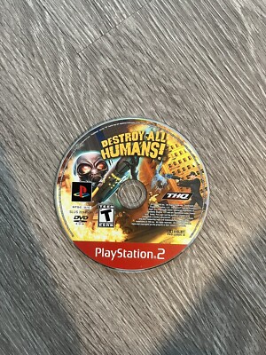 Sony PlayStation 2 PS2 Disc Only TESTED Destroy All Humans GH