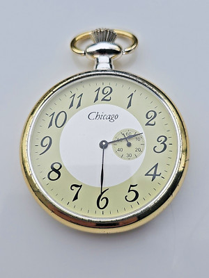 Chicago Mechanische Taschenuhr Pocket Watch 4-17