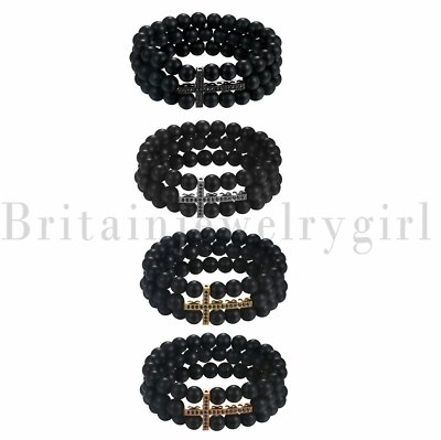 ★韓國人氣★SCALETTO★Black and silver cube bracelet s-l400.jpg