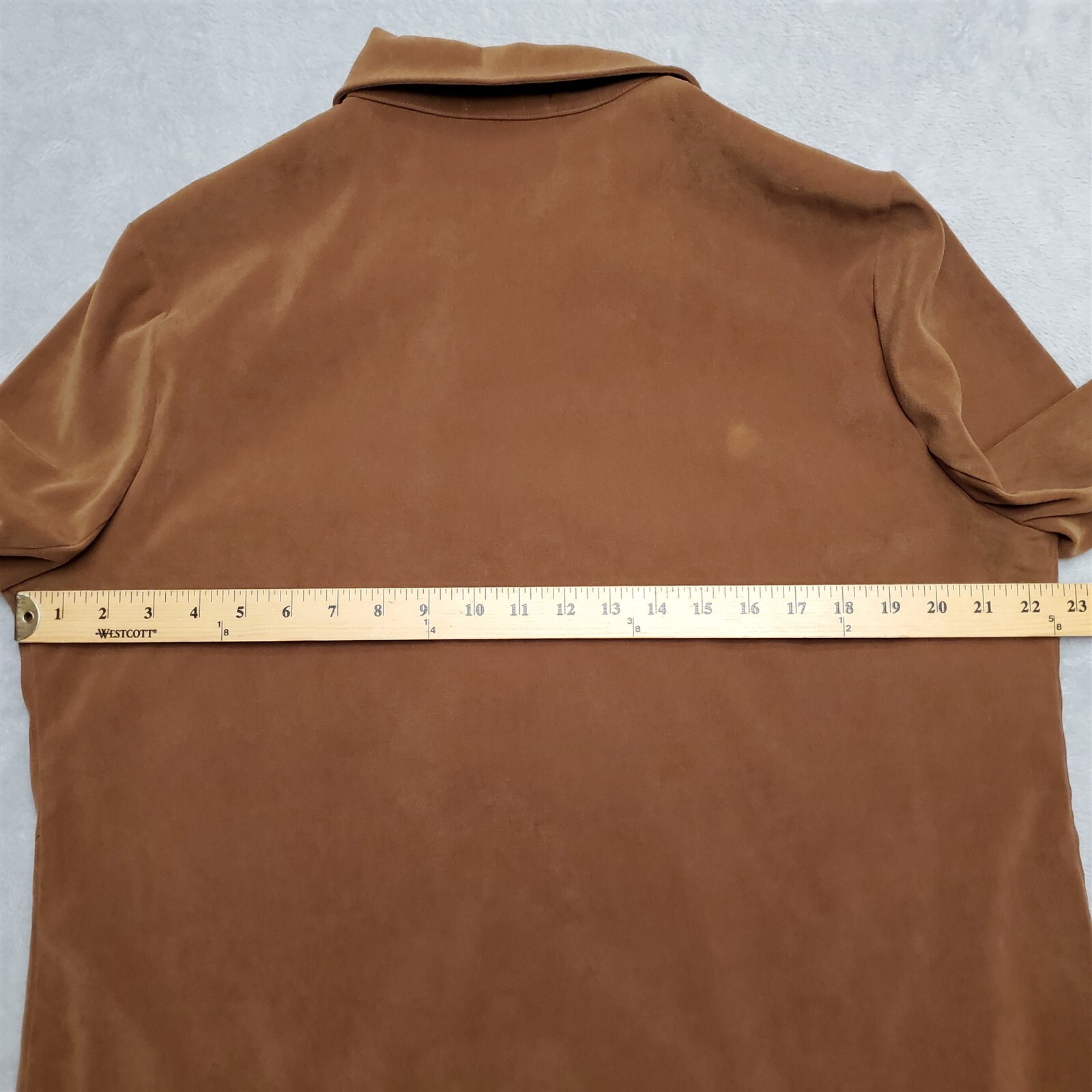 Notations Jacket Womens Extra Large Brown Full Zi… - image 11