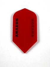 New Slim Darts Flights 10 Set of 3 Red Ruthless Amazon For Steel or Soft Tip
