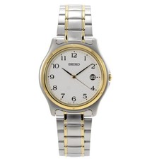 SEIKO SPIRIT SCXA028 Quartz Analog White Silver