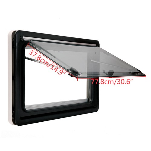 3-Größe 450/900*500 mm, 350*280 mm Wohnmobil Wohnwagen Camper Van Klappfenster USA - Bild 37 von 39