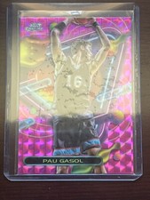 2023-24 Topps Chrome Cosmic #66 Pau Gasol Pink Galaxy Refractors