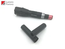 2 Cell Delrin Battery Adapter Sleeve. 2 x CR123A/16340 or 16650 to 18650